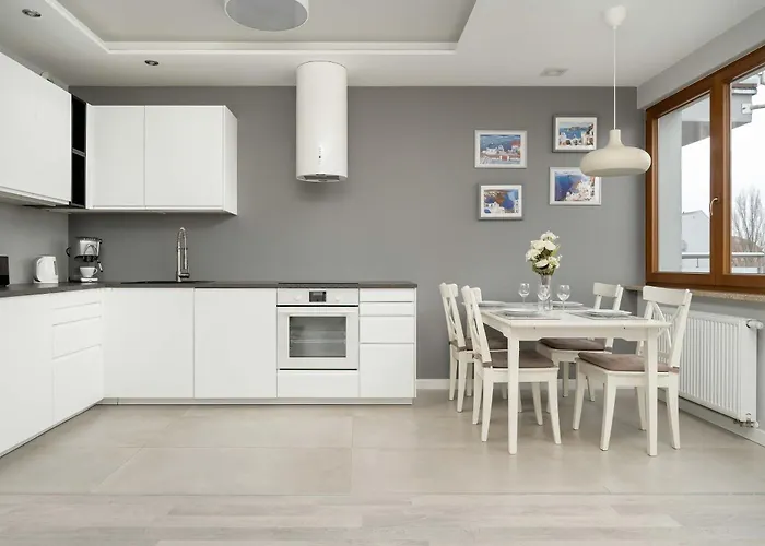 Apartament Nowoczesny Blisko Rzeki We Wrocławiu Z Biurkiem I Parkingiem By Renters *