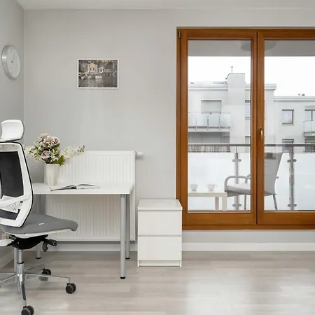 Apartmán Nowoczesny Blisko Rzeki We Wroclawiu Z Biurkiem I Parkingiem By Renters *